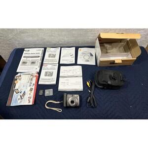 Canon PowerShot A590 IS Digital Camera Bundle Boxed Tested w/ Case & Manuals